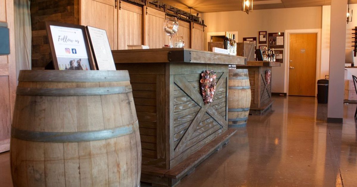 Nectar of the Dogs wine atsting room in Simi Valley