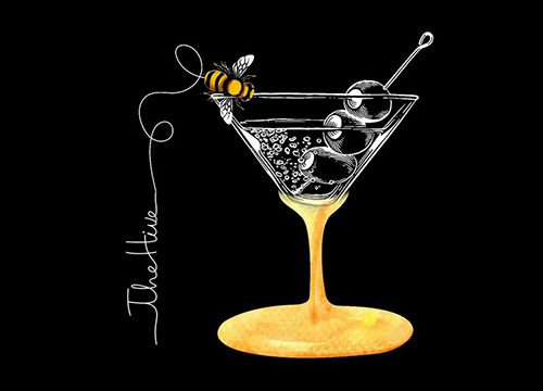 The Hive Bar and Lounge logo