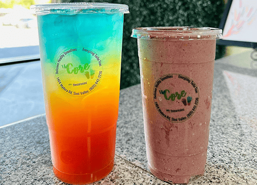 The CORE tea and smoothie